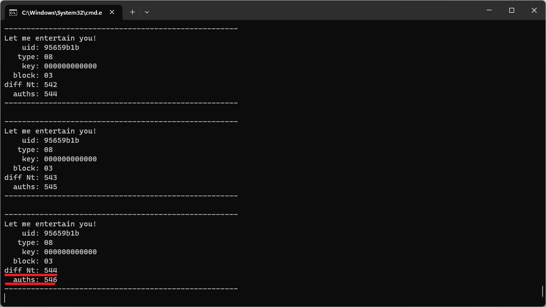 Mfcuk 全加密爆破介面